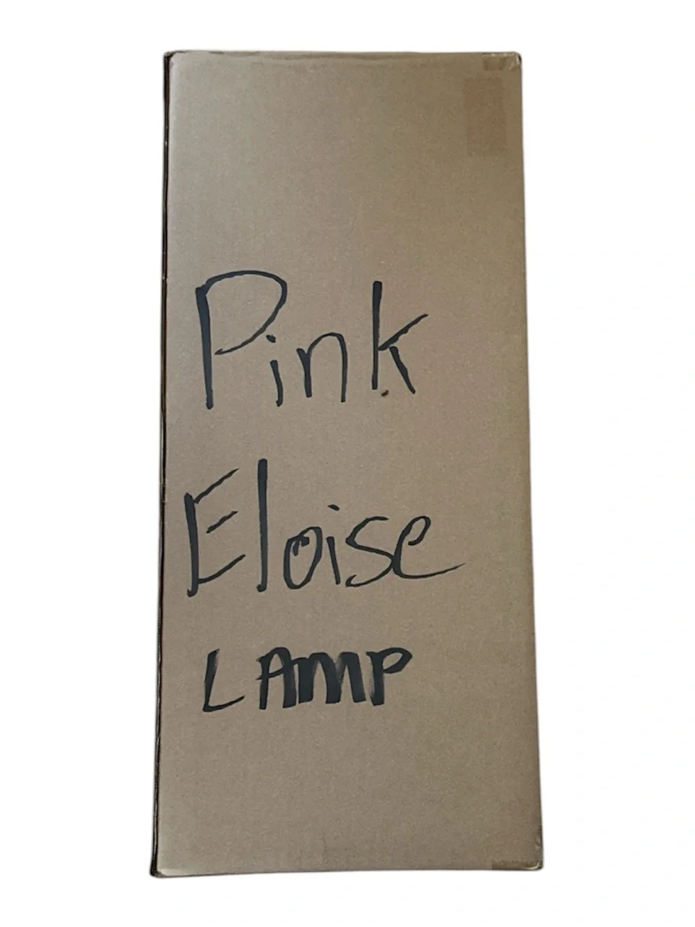 Anthropologie The Eloise Scallop Milk Glass Table Lamp Pink/Black NIB Corded
